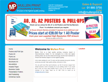 Tablet Screenshot of mullenprint.com